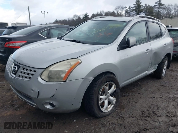 2009 Nissan Rogue SL with VIN JN8AS58V49W190587, listed as a IAAI auction lot 41403788 with 178,032 mi miles. Bid and sale history available at carsss.com. Image 2.