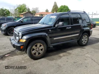 2005 Jeep Liberty Limited z VIN 1J8GL58K85W719714, wystawiony jako Copart lot #59211425 z przebiegiem 144 239 mil mil oraz Szkoda całkowita • Salvage title. Historia ofert i sprzedaży dostępna na DreamBid. Obrazek 1.