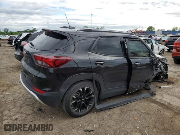 2021 Chevrolet TrailBlazer LT with VIN KL79MPS23MB089234, listed as a Copart auction lot 56523984 with 44,783 mi miles and Non Repairable. Bid and sale history available at DreamBid. Image 3.