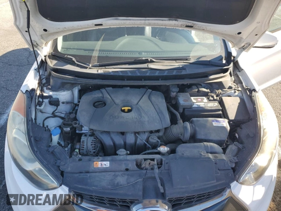 2013 Hyundai Elantra Coupe SE with VIN KMHDH6AE2DU006528, listed as a Copart auction lot 87547195 with 81,980 mi miles and Salvage Title. Bid and sale history available at carsss.com. Image 12.