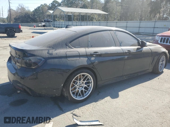 2018 BMW 4 Series 440i with VIN WBA4J5C5XJBF06282, listed as a Copart auction lot 44244945 with Not Provided miles and Salvage Title. Bid and sale history available at DreamBid. Image 3.