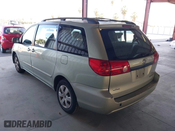 2006 Toyota Sienna CE with VIN 5TDZA23C26S554717, listed as a IAAI auction lot 42153356 with 198,556 mi miles. Bid and sale history available at carsss.com. Image 3.