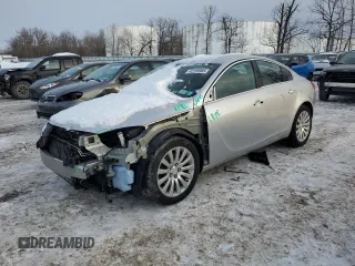 2011 Buick Regal CXL Turbo TO1 with VIN W04GV5EV5B1060414, listed as a Copart auction lot 42299985 with 93,033 mi miles and Salvage Title. Bid and sale history available at carsss.com. Image 1.