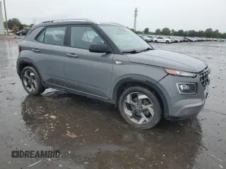 2022 Hyundai Venue SEL with VIN KMHRC8A31NU176041, listed as a Copart auction lot 58560355 with 59,621 mi miles and Salvage title. Bid and sale history available at DreamBid. Image 4.