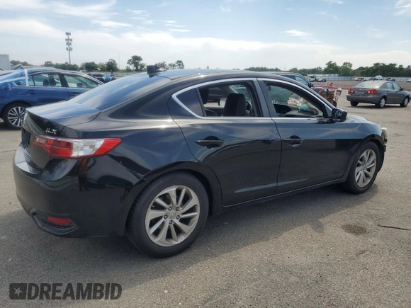 2016 Acura ILX with VIN 19UDE2F35GA025837, listed as a Copart auction lot 63039835 with 128,193 mi miles and Salvage title. Bid and sale history available at DreamBid. Image 3.