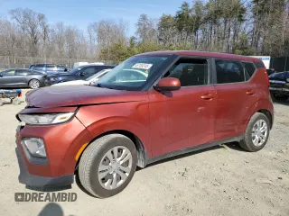 2020 Kia Soul LX with VIN KNDJ23AU9L7033916, listed as a Copart auction lot 46785245 with 102,994 mi miles and Salvage Title. Bid and sale history available at carsss.com. Image 1.
