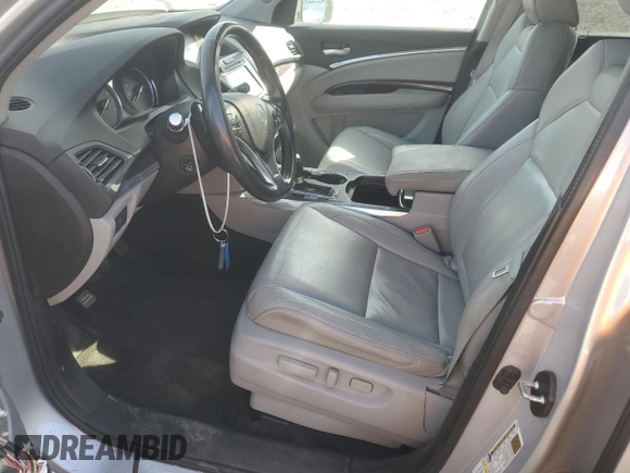2015 Acura MDX Tech Pkg with VIN 5FRYD4H45FB016595, listed as a Copart auction lot 54501805 with 99,206 mi miles and Salvage Title. Bid and sale history available at carsss.com. Image 7.