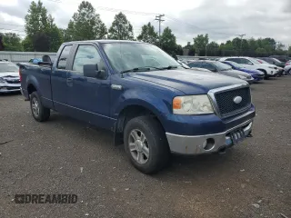 2007 Ford F-150 XLT with VIN 1FTPX14587FA23250, listed as a Copart auction lot 63156385 with 187,382 mi miles and Clean title. Bid and sale history available at DreamBid. Image 4.