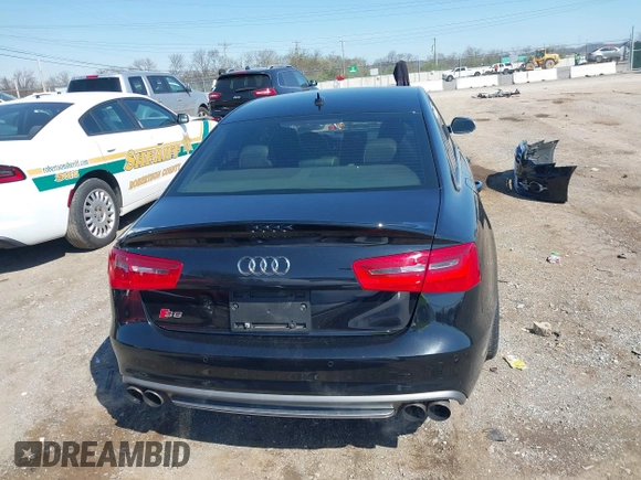 2013 Audi S6 Prestige with VIN WAUJ2AFC0DN096028, listed as a IAAI auction lot 41817347 with 132,992 mi miles. Bid and sale history available at carsss.com. Image 17.