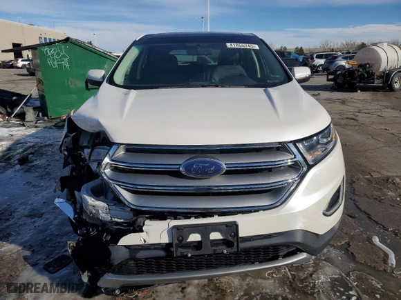 2016 Ford Edge SEL with VIN 2FMPK4J97GBC68044, listed as a Copart auction lot 41855745 with 88,338 mi miles and Salvage Title. Bid and sale history available at carsss.com. Image 5.
