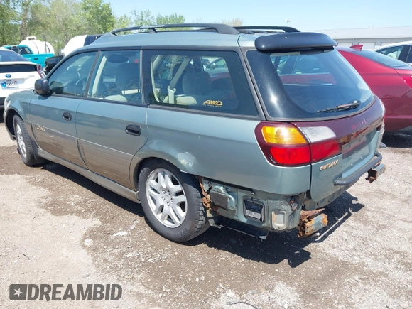2003 Subaru Legacy Outback z VIN 4S3BH675837654908, wystawiony jako IAAI lot #42230538 z przebiegiem 165 007 mil mil oraz . Historia ofert i sprzedaży dostępna na DreamBid. Obrazek 3.