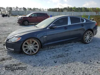 2010 Jaguar XF Premium Luxury with VIN SAJWA0GB3ALR65581, listed as a Copart auction lot 51672425 with 101,591 mi miles and Salvage Title. Bid and sale history available at carsss.com. Image 1.