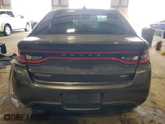2015 Dodge Dart GT with VIN 1C3CDFEB6FD223566, listed as a Copart auction lot 49812795 with 120,704 mi miles and Salvage Title. Bid and sale history available at carsss.com. Image 6.