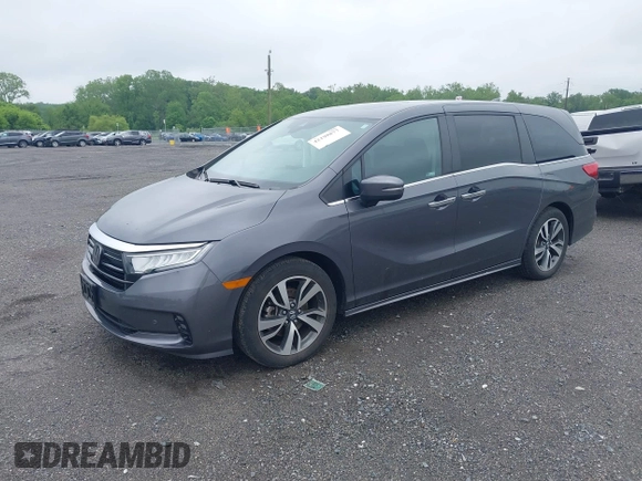 2023 Honda Odyssey Touring с VIN 5FNRL6H87PB019264, выставлен на аукционе IAAI как лот 42198877 с пробегом 39 948 миль миль и . История ставок и продаж доступна на DreamBid. Изображение 2.