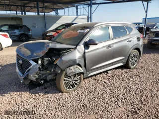 2020 Hyundai Tucson Ultimate with VIN KM8J33AL9LU238864, listed as a Copart auction lot 43391985 with 62,673 mi miles and Salvage Title. Bid and sale history available at carsss.com. Image 1.