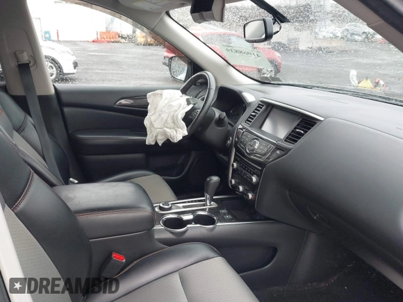 2019 Nissan Pathfinder SV with VIN 5N1DR2MMXKC614924, listed as a IAAI auction lot 41968839 with 60,651 mi miles and . Bid and sale history available at DreamBid. Image 5.