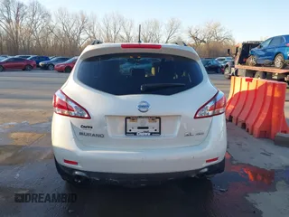 2012 Nissan Murano SL with VIN JN8AZ1MW9CW240149, listed as a IAAI auction lot 41791338 with 135,987 mi miles and . Bid and sale history available at DreamBid. Image 16.