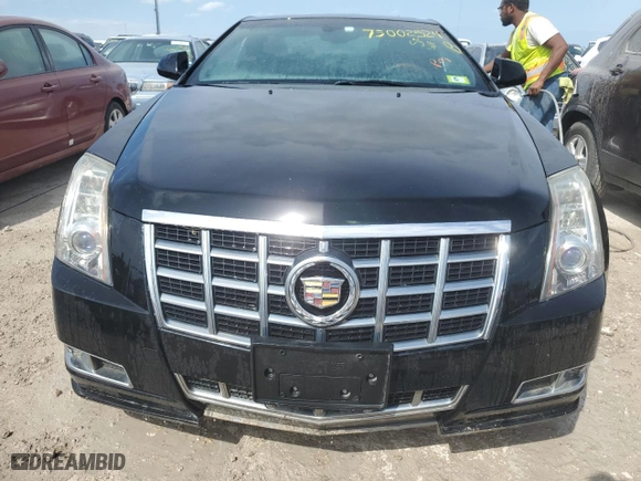 2013 Cadillac CTS Coupe Premium with VIN 1G6DS1E36D0124027, listed as a Copart auction lot 75002524 with 107,949 mi miles and Non Repairable. Bid and sale history available at carsss.com. Image 5.