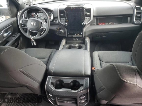 2025 Ram 1500 Big Horn with VIN 1C6RRFFG9SN512549, listed as a Copart auction lot 46062015 with 11,890 mi miles and Salvage Title. Bid and sale history available at carsss.com. Image 8.