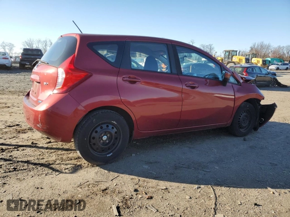 2016 Nissan Note S with VIN 3N1CE2CP2GL397651, listed as a Copart auction lot 82024324 with 124,053 mi miles and Non Repairable. Bid and sale history available at DreamBid. Image 3.