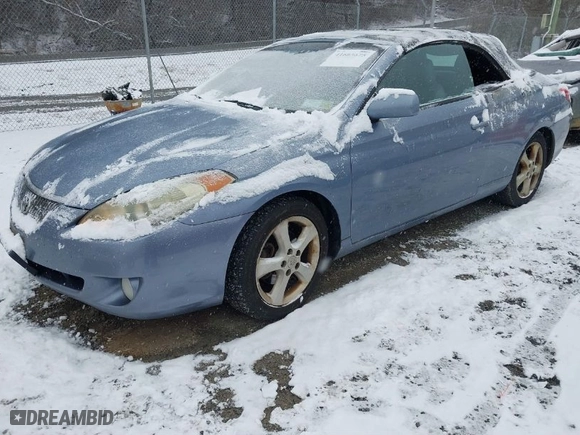 2005 Toyota Camry Solara SE with VIN 4T1FA38P85U044933, listed as a IAAI auction lot 41605675 with 250,942 mi miles. Bid and sale history available at carsss.com. Image 2.
