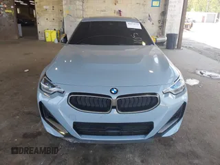 2022 BMW 2 Series M240i xDrive with VIN 3MW53CM07N8C16723, listed as a IAAI auction lot 42173534 with 26,767 mi miles and . Bid and sale history available at DreamBid. Image 12.