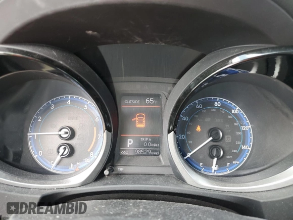 2016 Toyota Corolla L with VIN 5YFBURHE0GP516182, listed as a Copart auction lot 53339255 with 98,529 mi miles and Salvage Title. Bid and sale history available at DreamBid. Image 9.