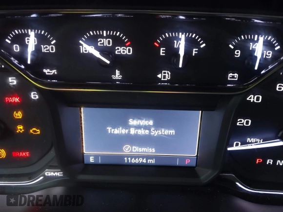 2019 GMC Sierra 1500 SLT z VIN 3GTP8DED5KG283147, wystawiony jako IAAI lot #41545402 z przebiegiem 116 694 mil mil oraz . Historia ofert i sprzedaży dostępna na DreamBid. Obrazek 16.