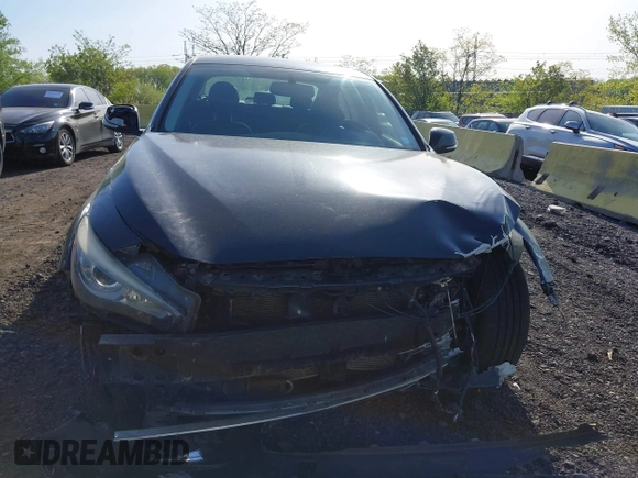 2014 Infiniti Q50 Sport with VIN JN1BV7AR4EM695845, listed as a IAAI auction lot 42147456 with 152,473 mi miles and . Bid and sale history available at DreamBid. Image 12.