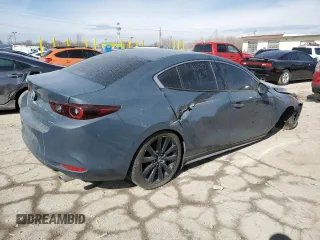 2024 Mazda 3 S Carbon Edition with VIN 3MZBPBCM7RM413295, listed as a Copart auction lot 46265905 with Not Provided miles and Salvage Title. Bid and sale history available at DreamBid. Image 3.