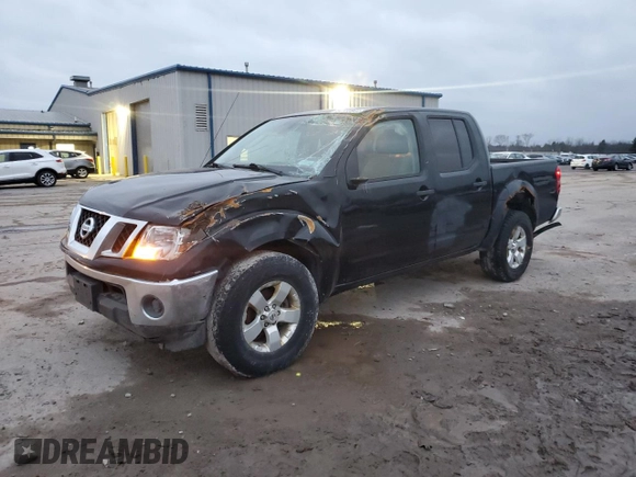 2010 Nissan Frontier SE with VIN 1N6AD0EV9AC444472, listed as a Copart auction lot 84155944 with 221,725 mi miles and Salvage title. Bid and sale history available at DreamBid. Image 1.