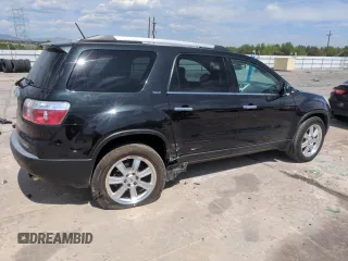 2010 GMC Acadia SLT2 with VIN 1GKLVNED1AJ249995, listed as a Copart auction lot 58370935 with Not provided miles and Salvage title. Bid and sale history available at DreamBid. Image 3.