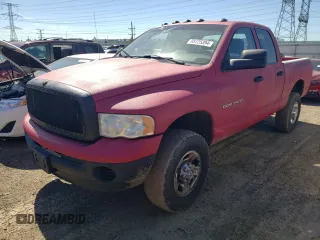 2004 Dodge Ram 2500 SLT with VIN 3D7KU28C34G206279, listed as a Copart auction lot 68125394 with 193,493 mi miles and Salvage Title. Bid and sale history available at carsss.com. Image 1.
