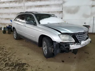 2005 Chrysler Pacifica Touring with VIN 2C8GF68435R649715, listed as a Copart auction lot 41394725 with 216,242 mi miles and Salvage Title. Bid and sale history available at DreamBid. Image 4.