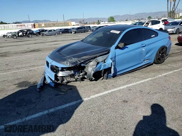 2018 BMW M4 z VIN WBS4Y9C50JAA85547, wystawiony jako Copart lot #45412975 z przebiegiem Nie podano mil oraz Szkoda całkowita • Salvage title. Historia ofert i sprzedaży dostępna na DreamBid. Obrazek 11.