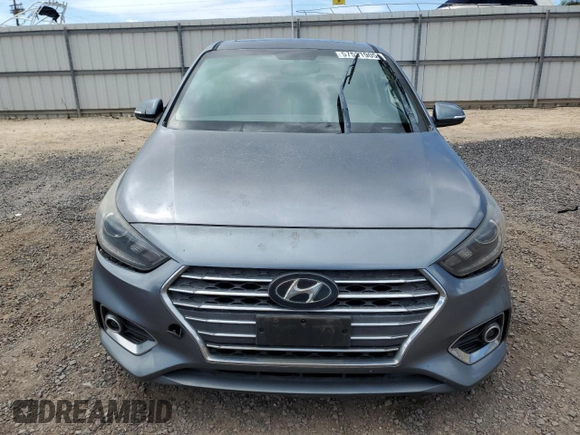 2018 Hyundai Accent Limited z VIN 3KPC34A30JE031634, wystawiony jako Copart lot #57531905 z przebiegiem 68 626 mil mil oraz Szkoda całkowita • Salvage title. Historia ofert i sprzedaży dostępna na DreamBid. Obrazek 5.