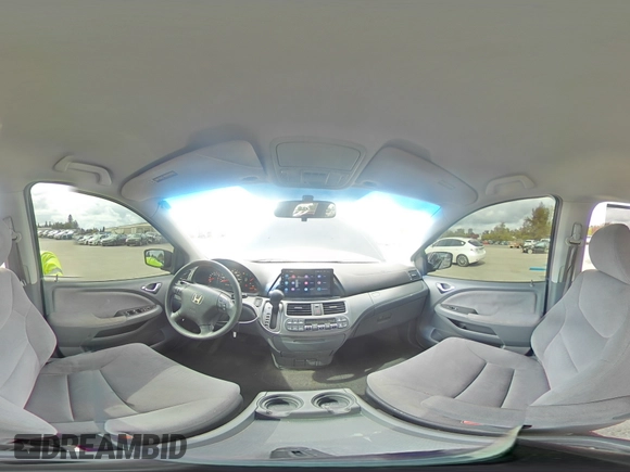 2006 Honda Odyssey EX with VIN 5FNRL38436B089189, listed as a Copart auction lot 57311505 with 165,325 mi miles and Salvage title. Bid and sale history available at DreamBid. Image 14.