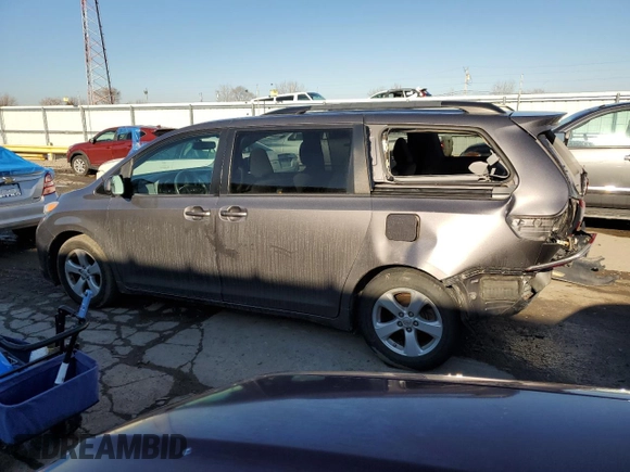 2016 Toyota Sienna LE AAS with VIN 5TDKK3DC0GS715750, listed as a Copart auction lot 46552745 with 151,496 mi miles and Salvage Title. Bid and sale history available at carsss.com. Image 2.