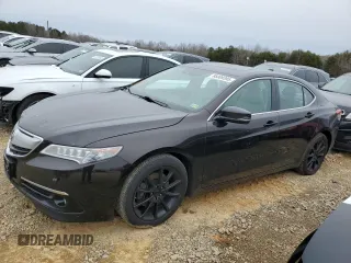 2017 Acura TLX V6 w/Advance Pkg with VIN 19UUB2F76HA001656, listed as a Copart auction lot 88309395 with 89,838 mi miles and Salvage title. Bid and sale history available at DreamBid. Image 1.