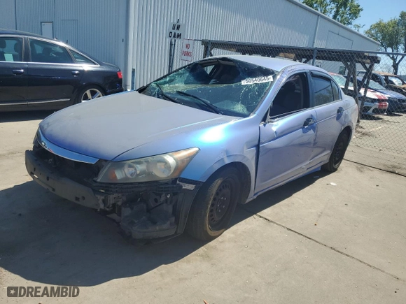 2011 Honda Accord Sdn LX with VIN 1HGCP2F35BA089519, listed as a Copart auction lot 50540645 with 0 mi miles and Salvage Title. Bid and sale history available at carsss.com. Image 1.