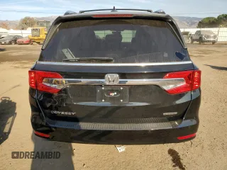 2020 Honda Odyssey Touring with VIN 5FNRL6H87LB007609, listed as a Copart auction lot 84562954 with 22,763 mi miles and Salvage Title. Bid and sale history available at DreamBid. Image 6.