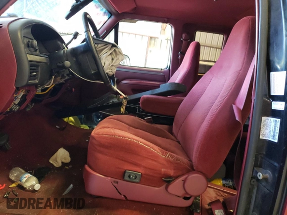1995 Ford F-150 with VIN 1FTEX15N0SKC25151, listed as a Copart auction lot 67682654 with 187,416 mi miles and Salvage Title. Bid and sale history available at carsss.com. Image 7.