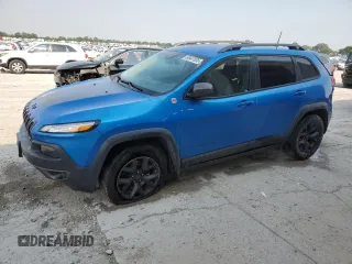 2017 Jeep Cherokee Trailhawk with VIN 1C4PJMBS9HW590726, listed as a Copart auction lot 60447035 with 181,697 mi miles and Salvage title. Bid and sale history available at DreamBid. Image 1.
