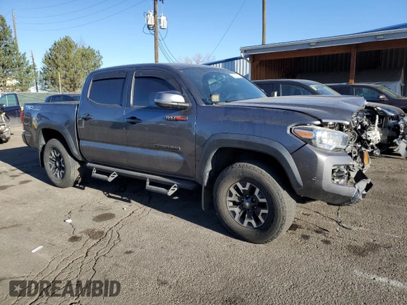 2017 Toyota Tacoma SR5 with VIN 5TFCZ5AN3HX116404, listed as a Copart auction lot 50578545 with 82,730 mi miles and Salvage Title. Bid and sale history available at carsss.com. Image 4.