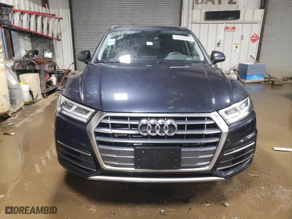 2018 Audi Q5 Premium Plus with VIN WA1BNAFY0J2221756, listed as a Copart auction lot 47469675 with 64,600 mi miles and Salvage Title. Bid and sale history available at carsss.com. Image 5.