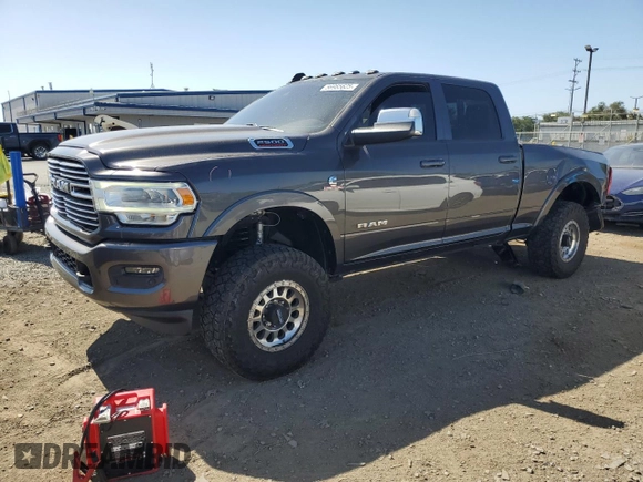 2020 Ram 2500 Laramie with VIN 3C6UR5FL8LG200525, listed as a Copart auction lot 56985625 with 59,151 mi miles and Salvage title. Bid and sale history available at DreamBid. Image 1.