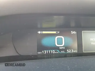 2022 Toyota Prius L Eco with VIN JTDKAMFU3N3166378, listed as a Copart auction lot 50728235 with 131,110 mi miles and Salvage Title. Bid and sale history available at carsss.com. Image 9.