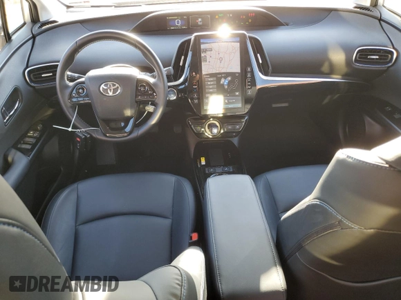 2022 Toyota Prius L Eco with VIN JTDKAMFU7N3170871, listed as a Copart auction lot 49446105 with 29,417 mi miles and Salvage Title. Bid and sale history available at carsss.com. Image 8.