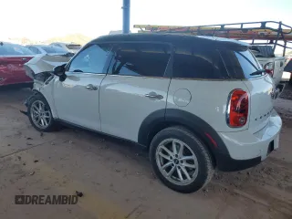 2015 MINI Countryman with VIN WMWZB3C50FWR45253, listed as a Copart auction lot 63608655 with 123,701 mi miles and Salvage title. Bid and sale history available at DreamBid. Image 2.