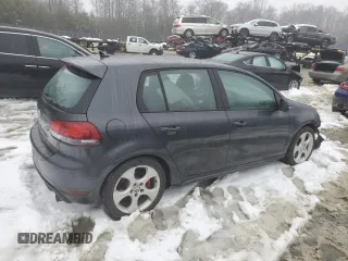 2010 Volkswagen GTI with VIN WVWHV7AJ3AW157413, listed as a Copart auction lot 44908755 with 119,367 mi miles and Salvage Title. Bid and sale history available at carsss.com. Image 3.